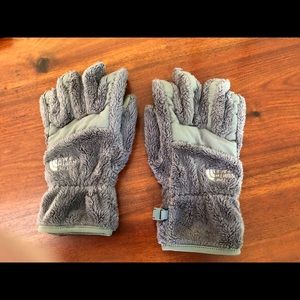North Face gloves.